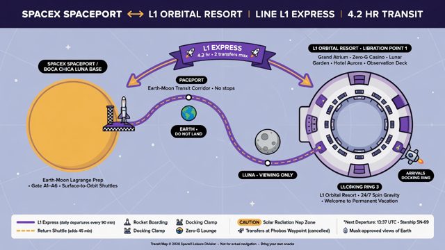Illustrated access map